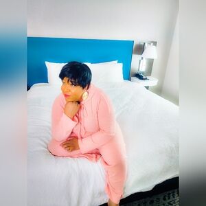Ribbed‎ Hooded Pajama Lounge Set | L–XXL